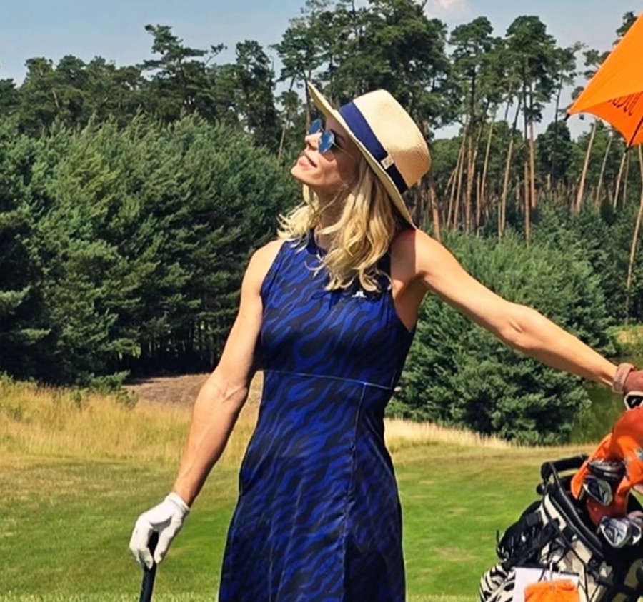 Dagmar Dianová na golfovom ihrisku